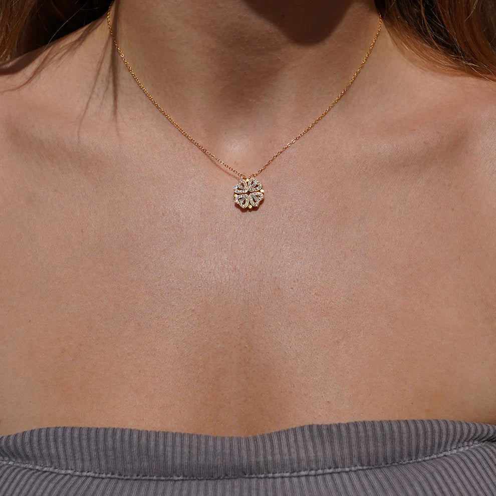 Regalo especial - Rosa eterna y collar "A Mi Hija"