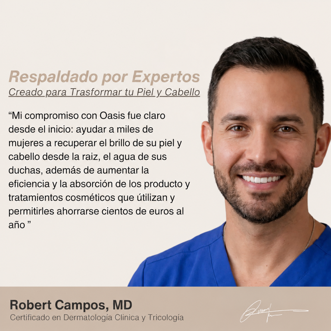 Salva Tu Piel, Tu Pelo y Tu Salud del Desastre con Oasis™ 