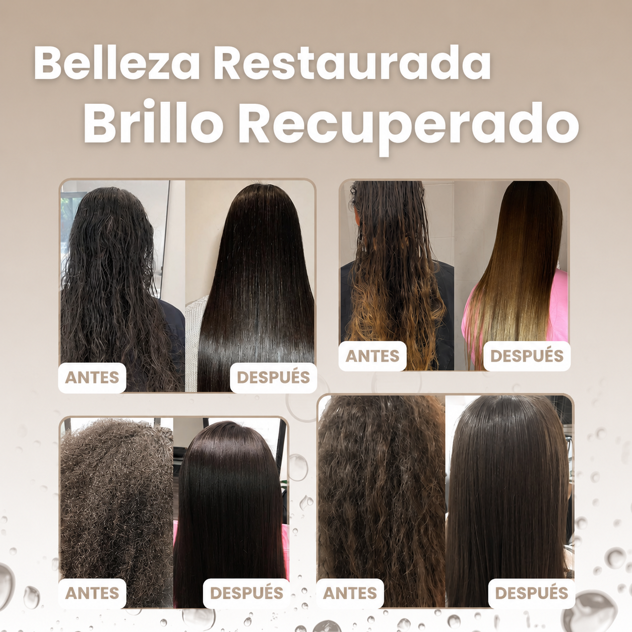 Karsel Collagen Pro™ | Mascarilla Capilar Anti-Frizz con Efecto Peluquería