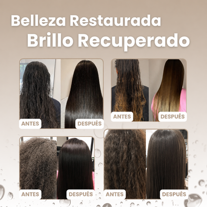 Karsel Collagen Pro™ | Mascarilla Capilar Anti-Frizz con Efecto Peluquería
