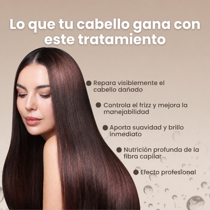 Karsel Collagen Pro™ | Mascarilla Capilar Anti-Frizz con Efecto Peluquería