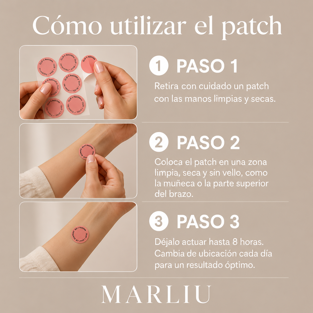 PARCHES CONTROL APETITO - MARLIU®